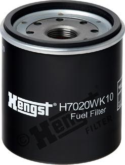 Hengst Filter H7020WK10 - Топливный фильтр autospares.lv
