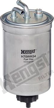 Hengst Filter H70WK04 - Топливный фильтр autospares.lv