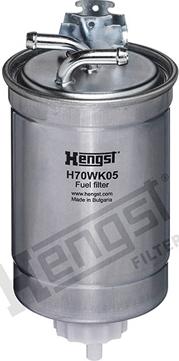 Hengst Filter H70WK05 - Топливный фильтр autospares.lv