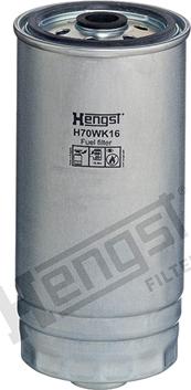 Hengst Filter H70WK16 - Топливный фильтр autospares.lv