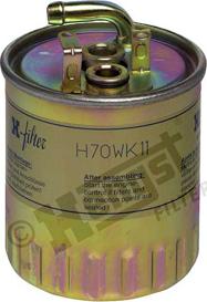 Hengst Filter H70WK11 - Топливный фильтр autospares.lv