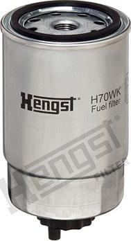 Hengst Filter H70WK - Топливный фильтр autospares.lv