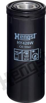 Hengst Filter HY428W - Гидрофильтр, автоматическая коробка передач autospares.lv