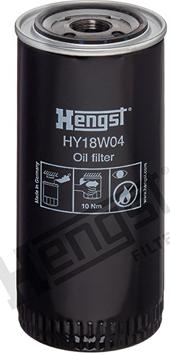 Hengst Filter HY18W04 - Масляный фильтр autospares.lv