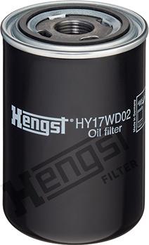 Hengst Filter HY17WD02 - Масляный фильтр autospares.lv
