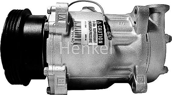 Henkel Parts 7110549R - Компрессор кондиционера autospares.lv