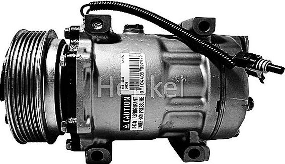 Henkel Parts 7110340R - Компрессор кондиционера autospares.lv