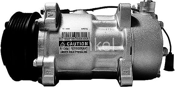 Henkel Parts 7110332R - Компрессор кондиционера autospares.lv