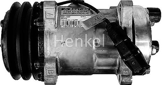 Henkel Parts 7111259R - Компрессор кондиционера autospares.lv