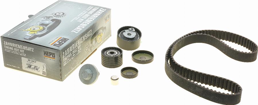 Hepu 20-1917 - Комплект зубчатого ремня ГРМ autospares.lv