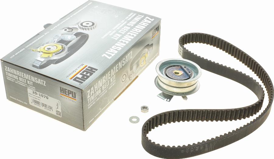 Hepu 20-1070 - Комплект зубчатого ремня ГРМ autospares.lv