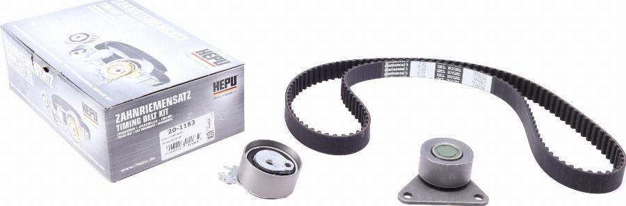 Hepu 20-1183 - Комплект зубчатого ремня ГРМ autospares.lv