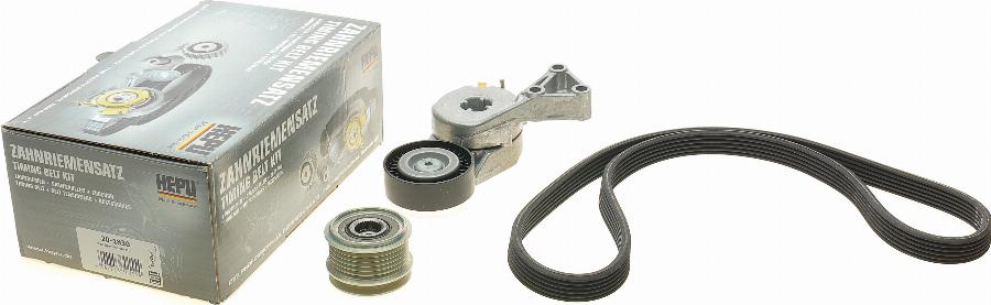 Hepu 20-1830 - Поликлиновый ременный комплект autospares.lv