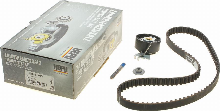 Hepu 20-1341 - Комплект зубчатого ремня ГРМ autospares.lv