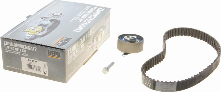 Hepu 20-1764 - Комплект зубчатого ремня ГРМ autospares.lv