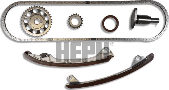 Hepu 21-0034 - Комплект цепи привода распредвала autospares.lv