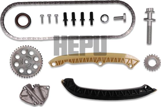 Hepu 21-0024 - Комплект цепи привода распредвала autospares.lv