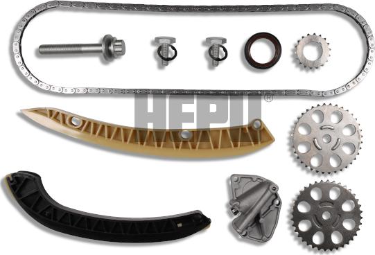 Hepu 21-0022 - Комплект цепи привода распредвала autospares.lv