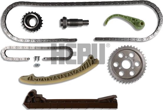 Hepu 21-0118 - Комплект цепи привода распредвала autospares.lv