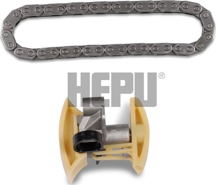 Hepu 21-0172 - Комплект цепи привода распредвала autospares.lv