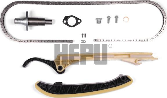 Hepu 21-0294 - Комплект цепи привода распредвала autospares.lv