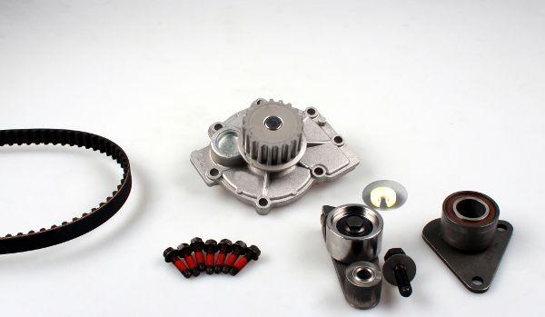 Hepu PK09860 - Водяной насос + комплект зубчатого ремня ГРМ autospares.lv