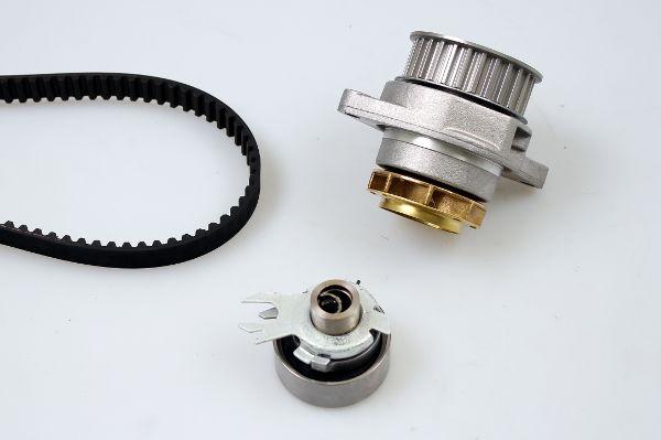 Hepu PK05400 - Водяной насос + комплект зубчатого ремня ГРМ autospares.lv