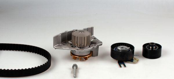 Hepu PK08951 - Водяной насос + комплект зубчатого ремня ГРМ autospares.lv