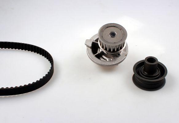 Hepu PK03370 - Водяной насос + комплект зубчатого ремня ГРМ autospares.lv