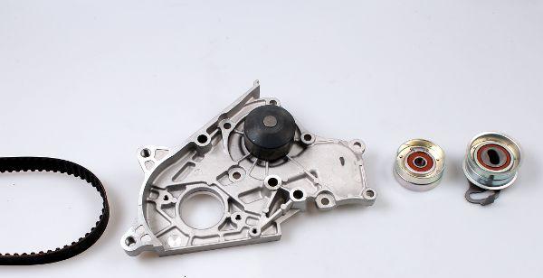 Hepu PK07260 - Водяной насос + комплект зубчатого ремня ГРМ autospares.lv