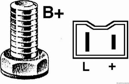 Herth+Buss Elparts 32038851 - Генератор autospares.lv