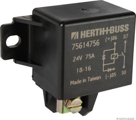 Herth+Buss Elparts 75614756 - Реле батареи autospares.lv