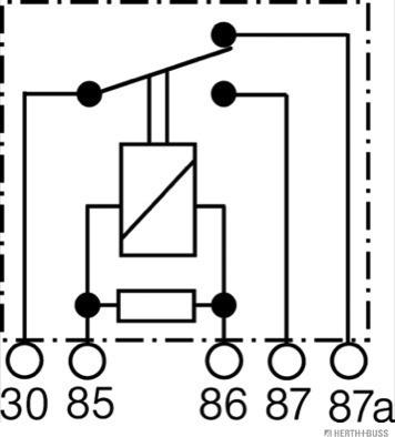 Herth+Buss Elparts 75899932 - Реле, рабочий ток autospares.lv