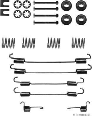 Herth+Buss Jakoparts J3561008 - Комплектующие, барабанный тормозной механизм autospares.lv