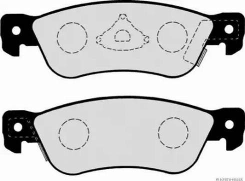 HELLA 8DB 355 016-571 - Тормозные колодки, дисковые, комплект autospares.lv