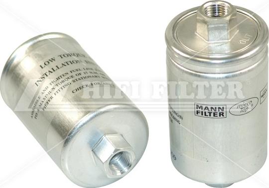 HIFI FILTER BE 627 - Топливный фильтр autospares.lv