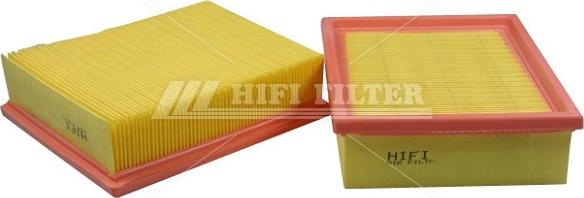 HIFI FILTER SA 4114 - Воздушный фильтр, двигатель autospares.lv