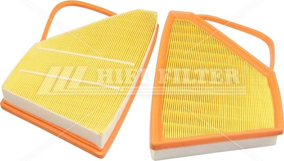 HIFI FILTER SA 5298 - Воздушный фильтр, двигатель autospares.lv