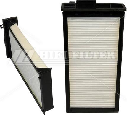 HIFI FILTER SC 4045 CA - Фильтр воздуха в салоне autospares.lv