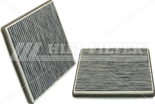 HIFI FILTER SC 5048 CA - Фильтр воздуха в салоне autospares.lv