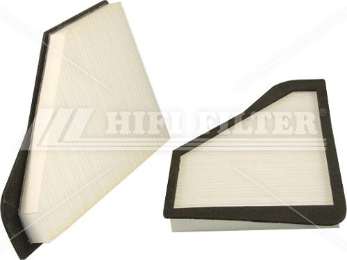 HIFI FILTER SC 5124 - Фильтр воздуха в салоне autospares.lv