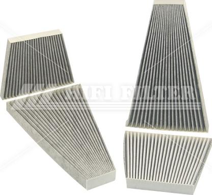 HIFI FILTER SC 5120 KITCA - Фильтр воздуха в салоне autospares.lv