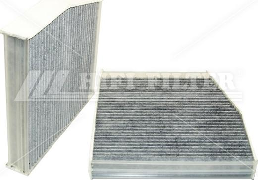 HIFI FILTER SC 5128 CA - Фильтр воздуха в салоне autospares.lv