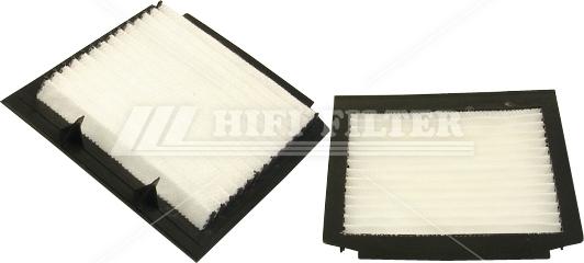 HIFI FILTER SC 6018 - Фильтр воздуха в салоне autospares.lv