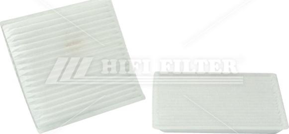 HIFI FILTER SC 8157 - Фильтр воздуха в салоне autospares.lv