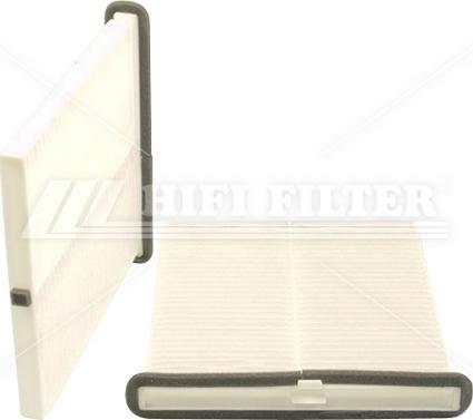 HIFI FILTER SC 8160 - Фильтр воздуха в салоне autospares.lv