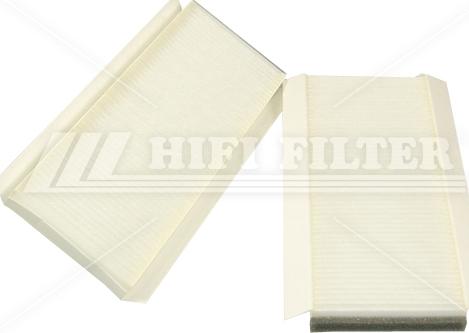 HIFI FILTER SC 8104 KIT - Фильтр воздуха в салоне autospares.lv