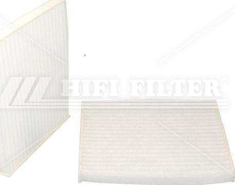 HIFI FILTER SC 8125 - Фильтр воздуха в салоне autospares.lv