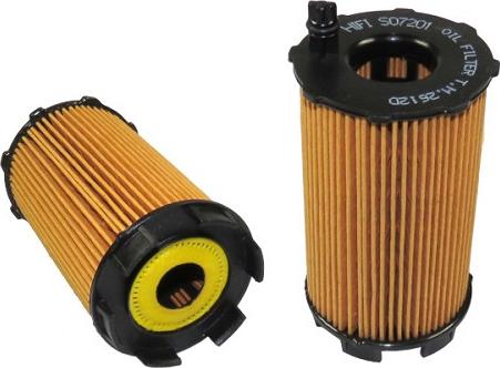 HIFI FILTER SO 7201 - Масляный фильтр autospares.lv