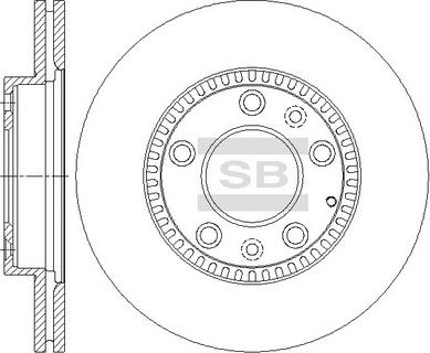 Hi-Q SD4434 - Тормозной диск autospares.lv